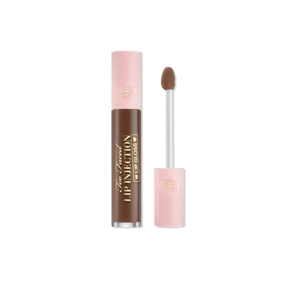Too Faced Lip Injection Chocolate Cream Pie Cool Instant‎ Lip Plumper Lip Gloss